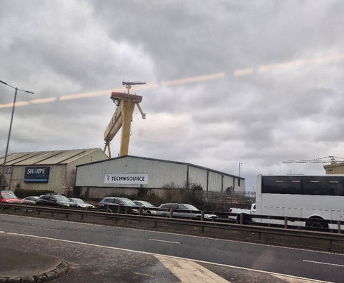 Samson & Goliath cranes-贝尔法斯特必去景点