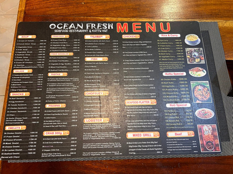 Ocean Fresh Seafood Restaurant And Kottu Hut Negombo