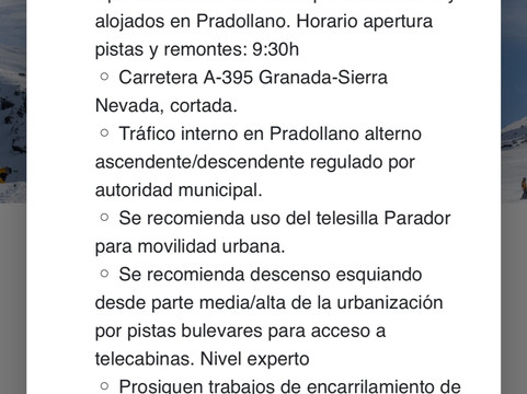 Skicenter Sierra Nevada. Meereshöhe-莫纳奇尔村必去景点