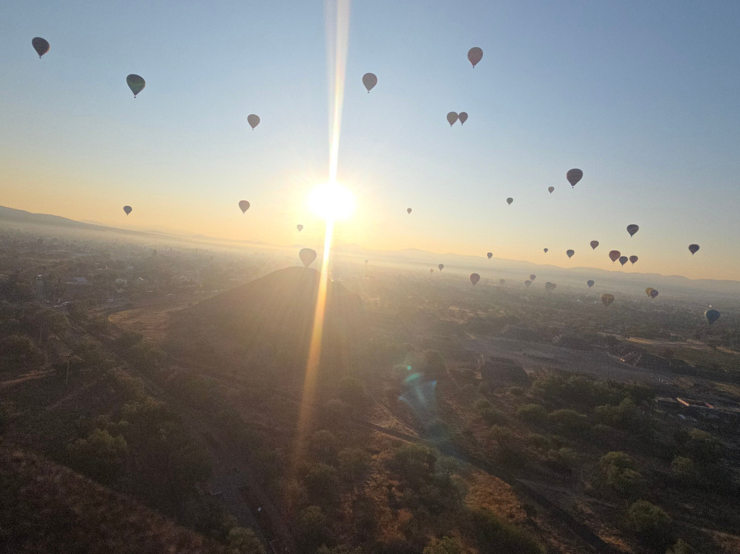 Vuelos en globo MX-San Martin de las Piramides必去景点