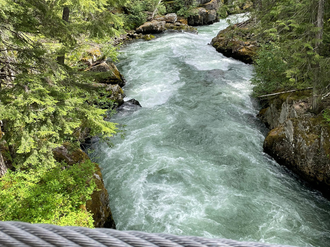 The Whistler Train Wreck Trail-惠斯勒必去景点