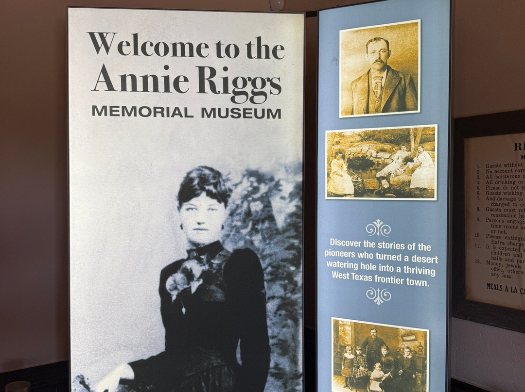Annie Riggs Memorial Museum-Fort Stockton必去景点