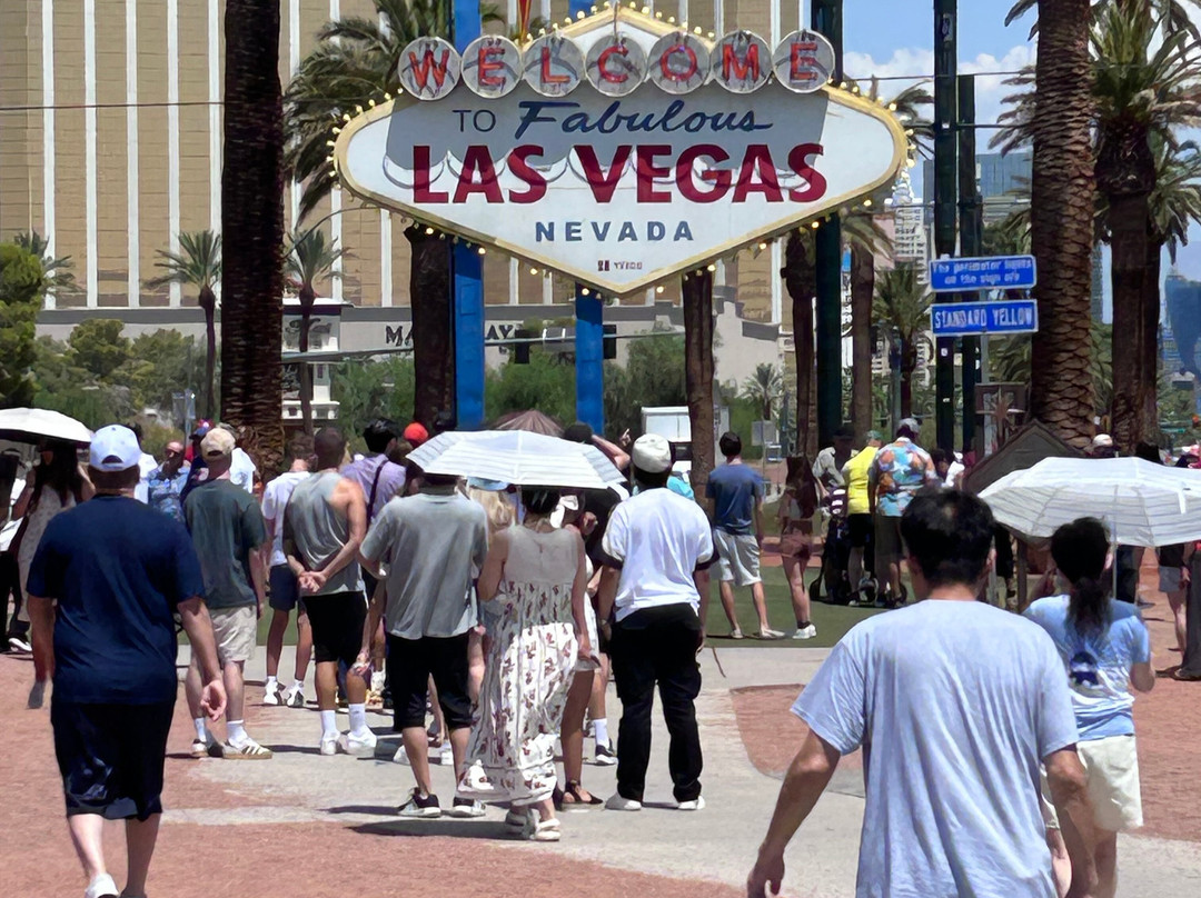 Welcome to Fabulous Las Vegas Sign-拉斯维加斯必去景点