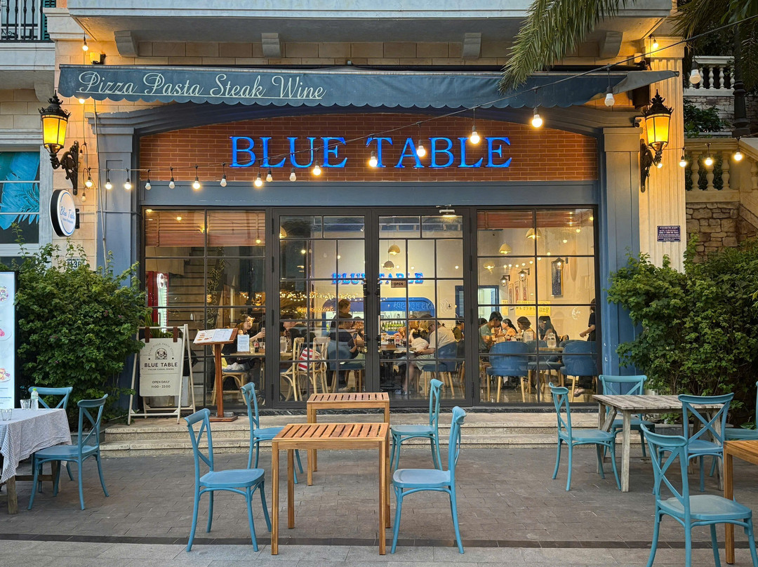 Blue Table
