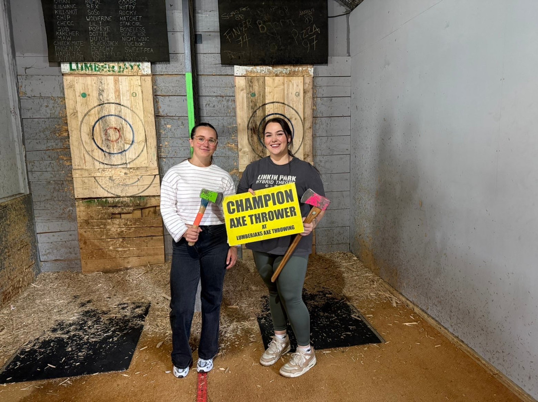 LumberJaxs Axe Throwing Tamworth-Fazeley必去景点