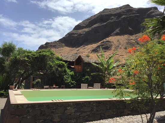 Ecolodge Cap Vert San Antao Kasa D'igreja Hébergement-泳池
