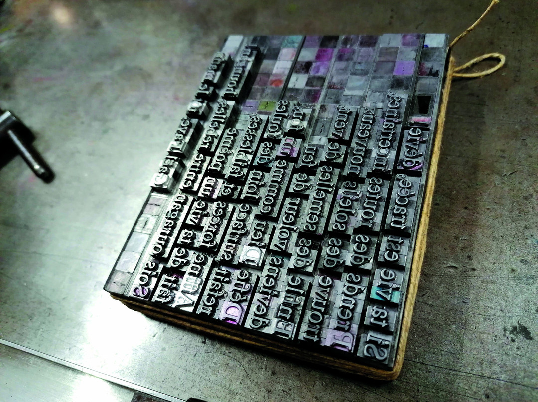 Musée Typographique Le Rachinel