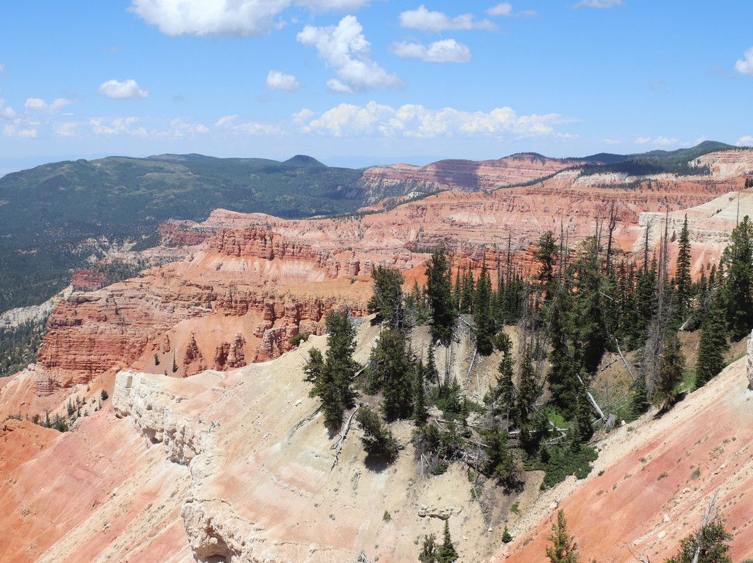 Sunset View Overlook at Cedar Breaks National Monument-锡达城必去景点
