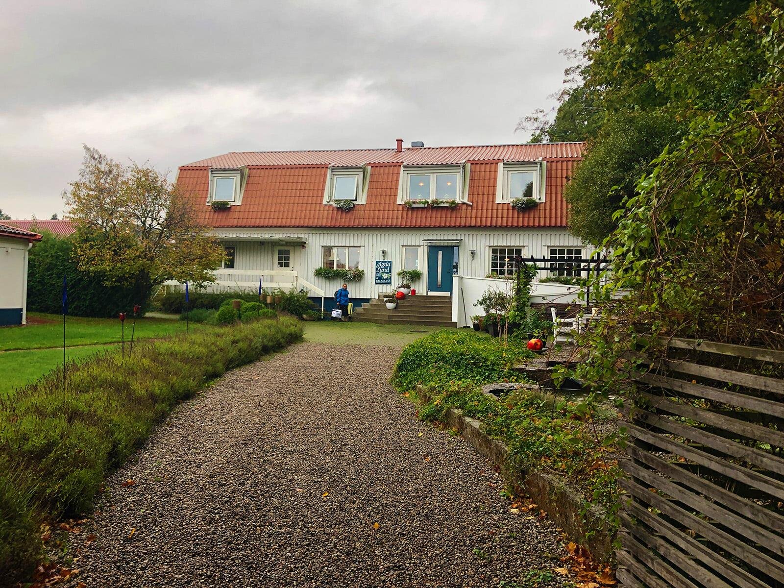 Agda Lund Bed & Breakfast-浴室