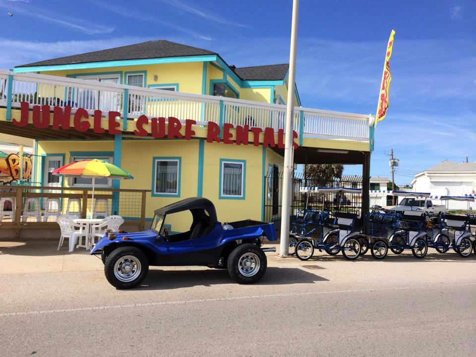 Jungle Surf Rentals-盖维斯顿必去景点
