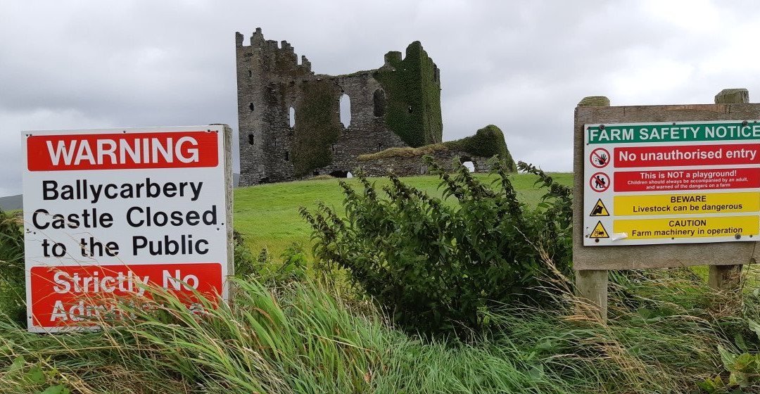 Ballycarbery Castle-Cahersiveen必去景点