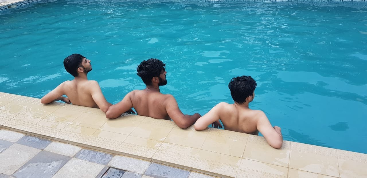 橄榄度假村别墅-泳池