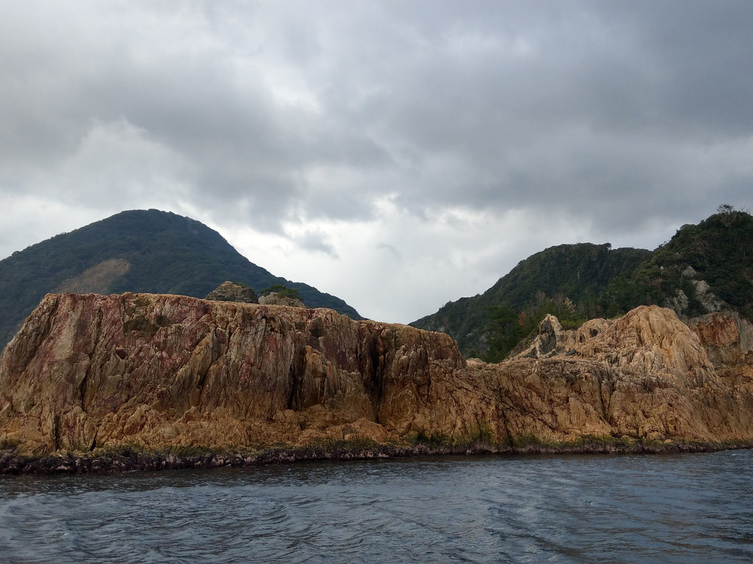 青海島觀光汽船景点图片