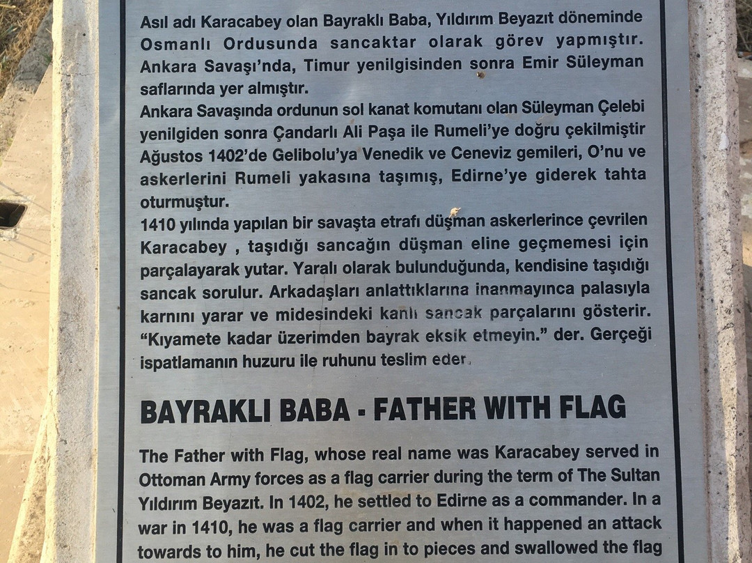 Bayraklı Baba Turbesi景点图片