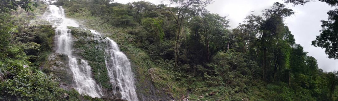 Langanan Waterfall-Poring必去景点
