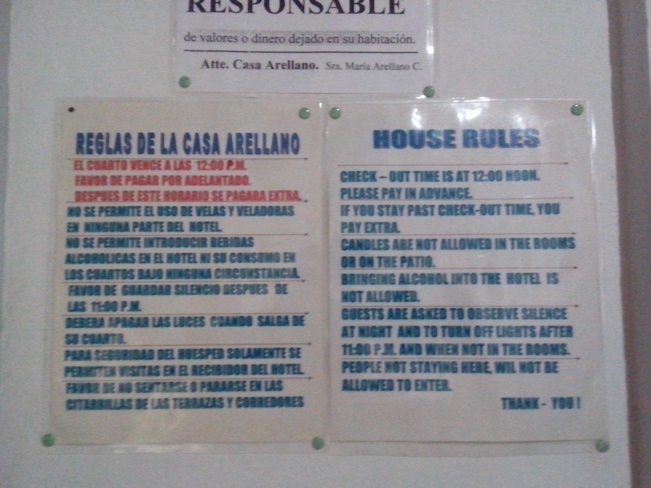 Casa de Huespedes Arellano-官方