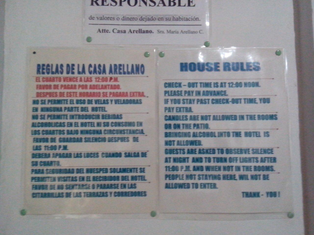 Casa de Huespedes Arellano主图