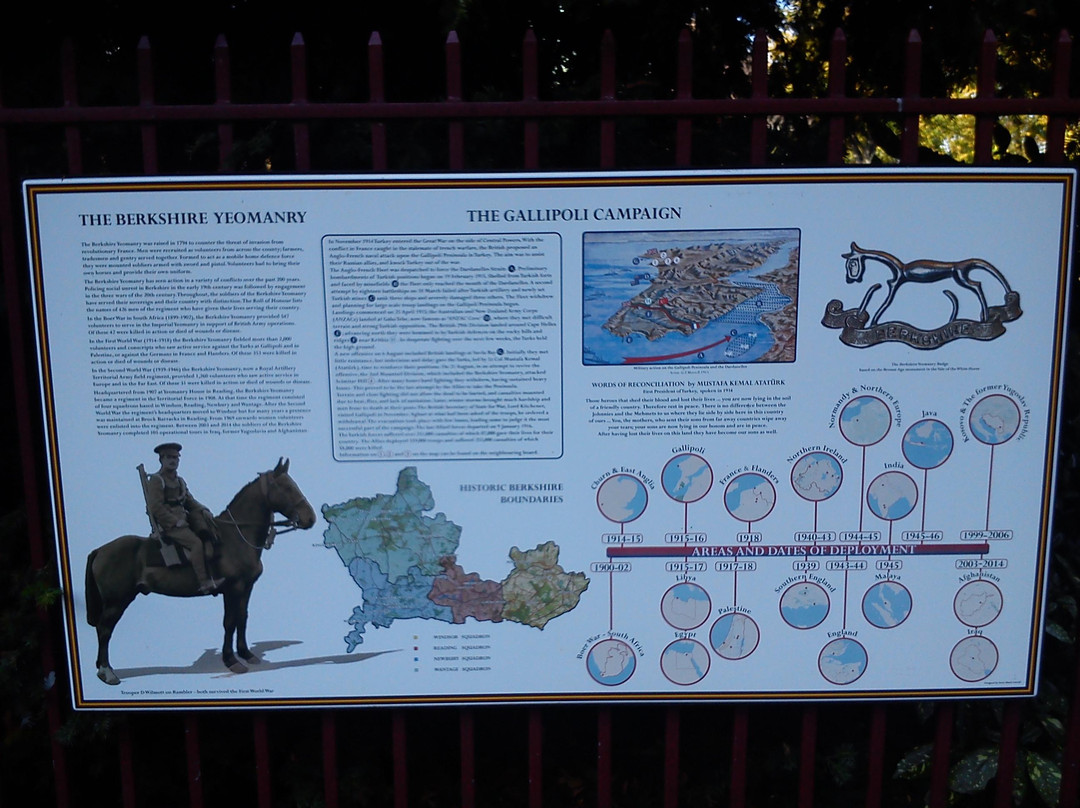 The Berkshire Yeomanry and Trooper Potts Memorial景点图片