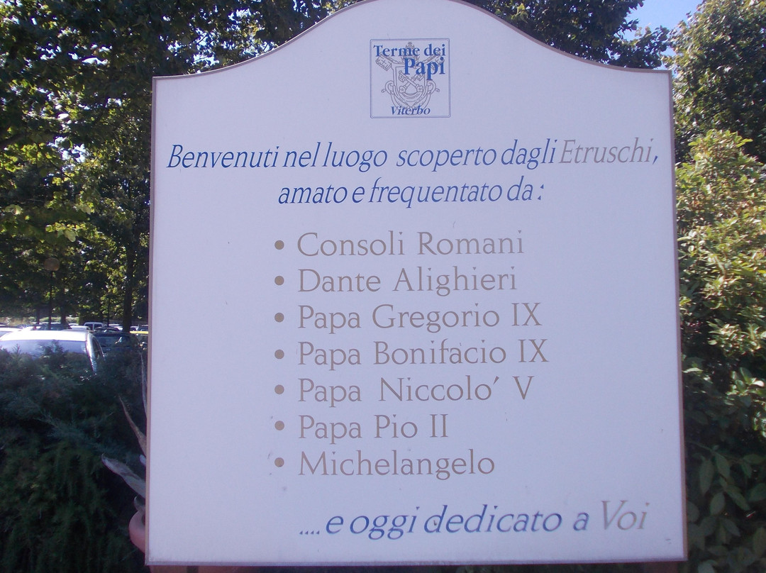 Terme Dei Papi-维泰博必去景点
