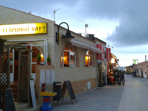 Mil Palmeras餐馆和美食-Flamingo Bay