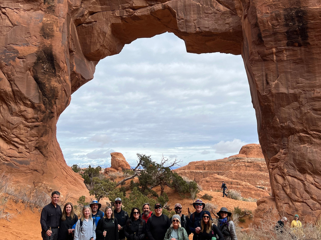 Pine Tree Arch-拱门国家公园必去景点