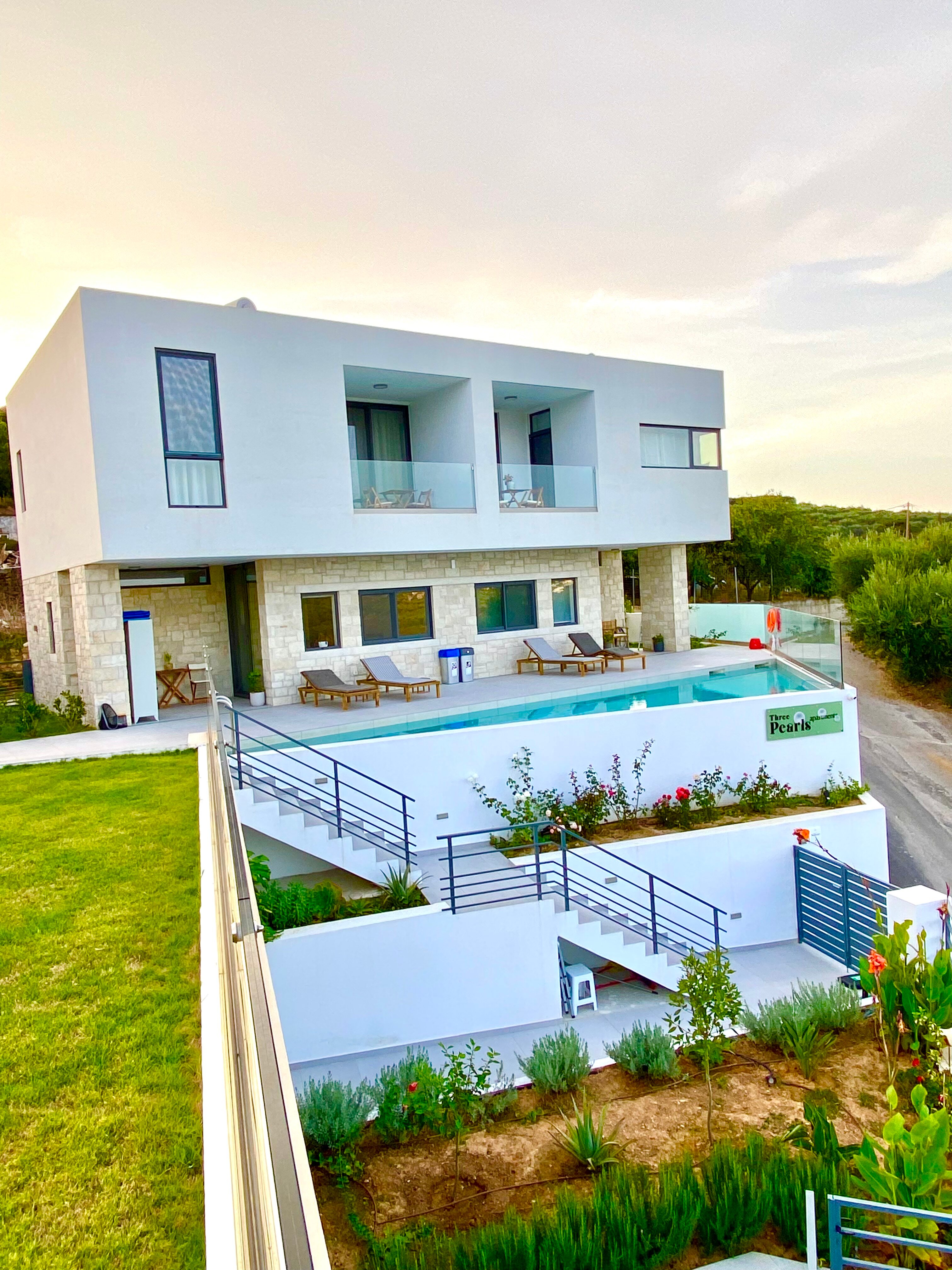 Three Pearls Apartments, Rose-浴室