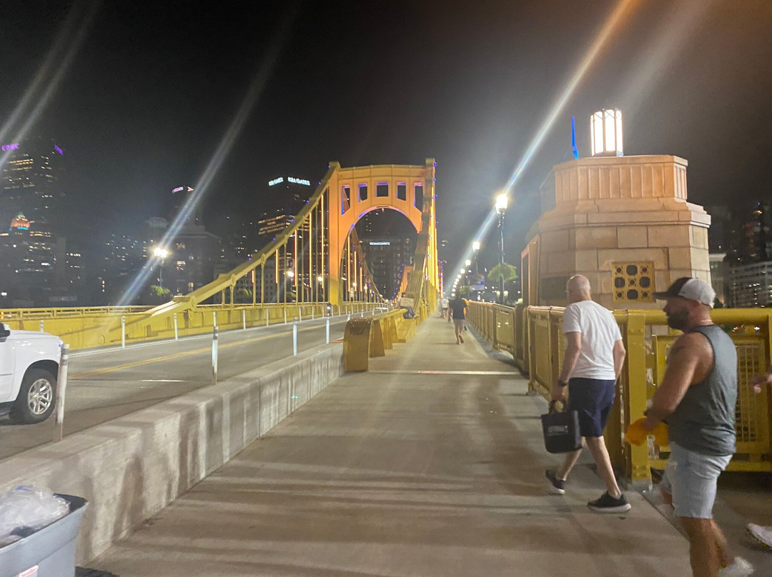 Roberto Clemente Bridge (Sixth Street Bridge)-匹兹堡必去景点