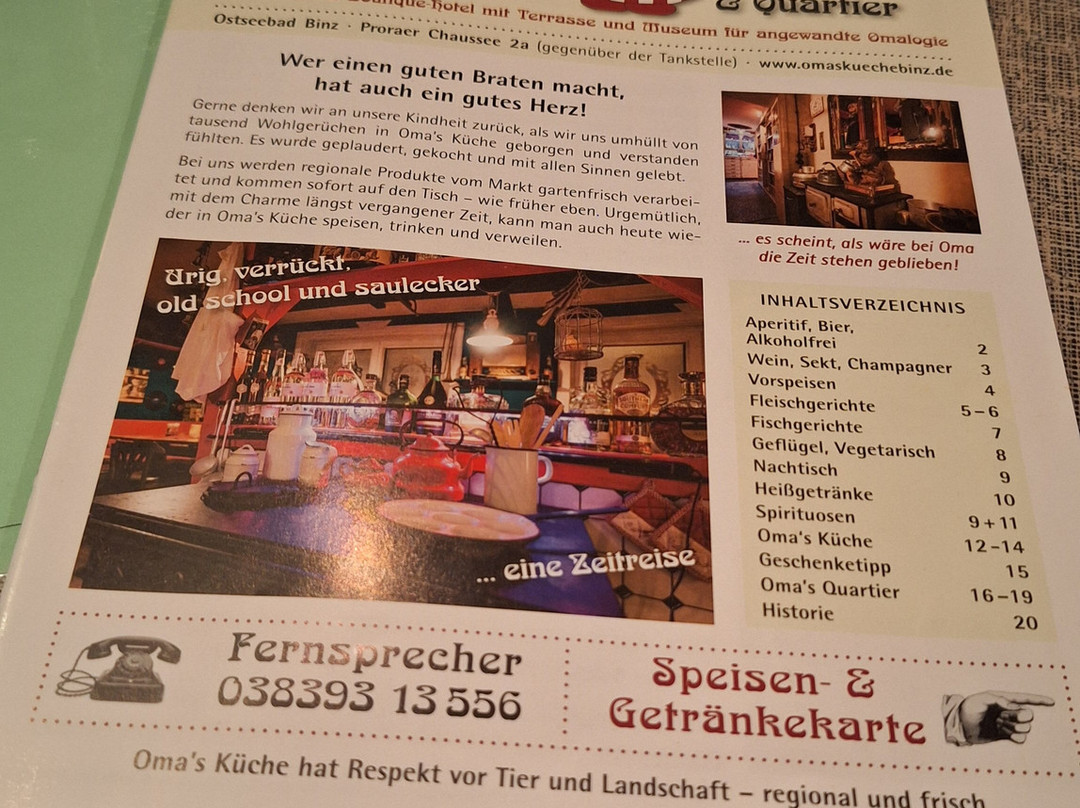 Oma's Kuche und Quartier主图