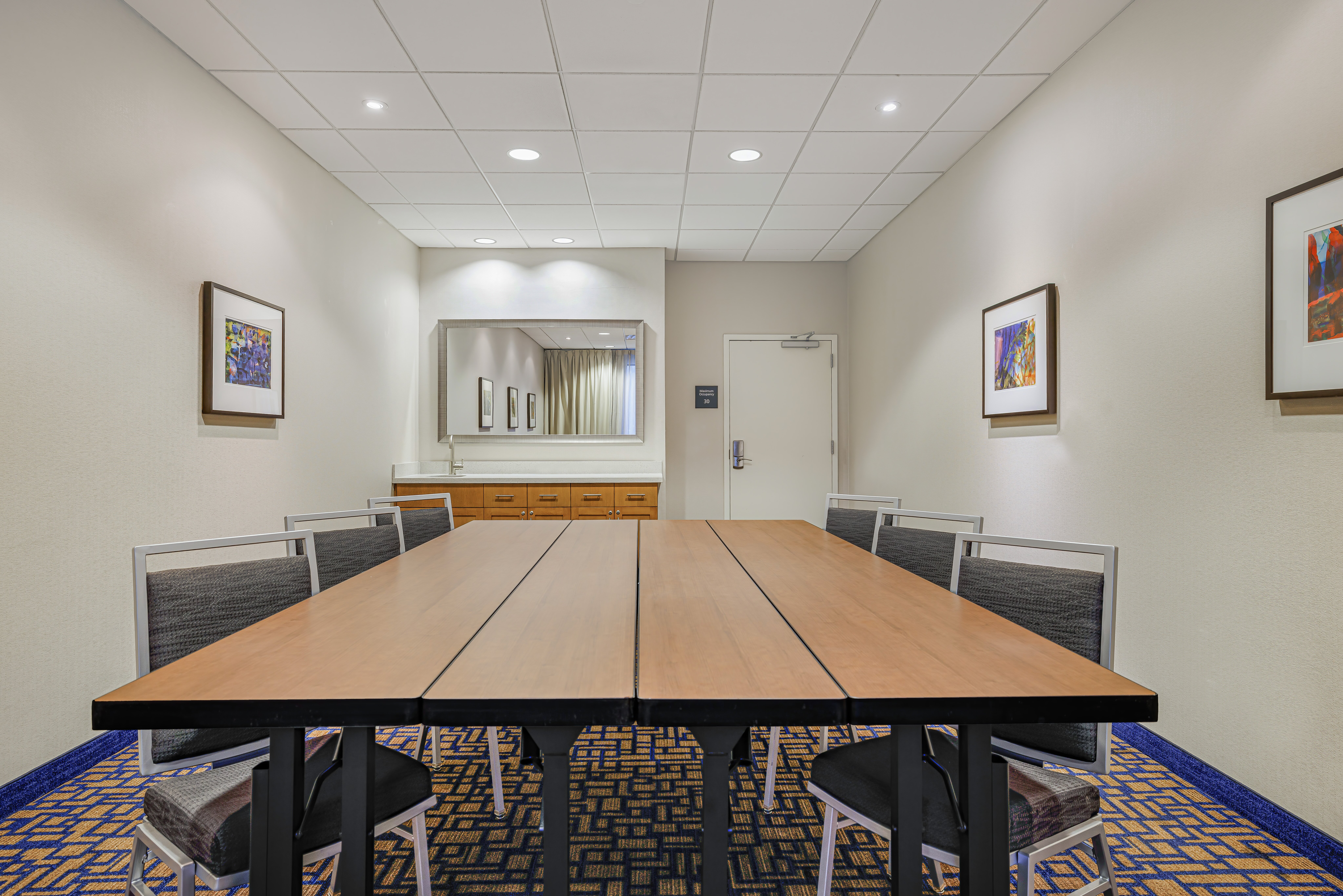 Hampton Inn & Suites Dallas/plano-east-商务中心/多功能厅