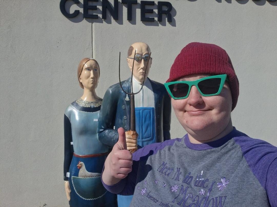 American Gothic House-Eldon必去景点