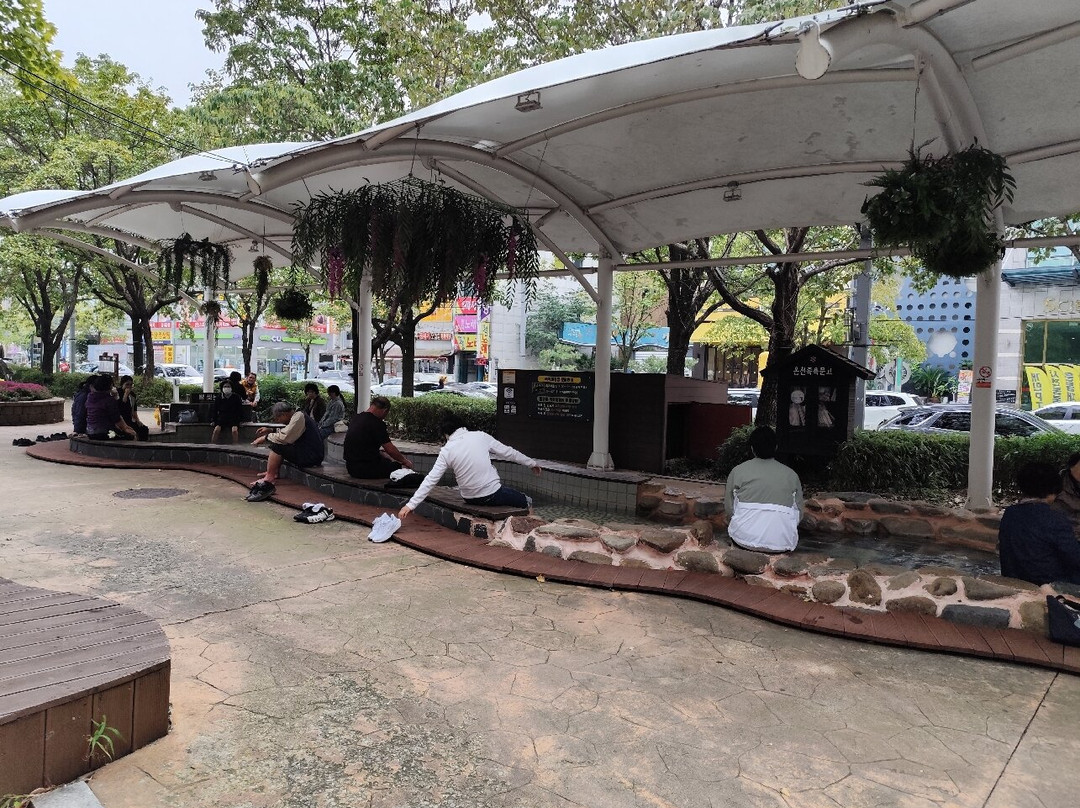 Yuseong Hot Springs Public Foot Bath-大田必去景点