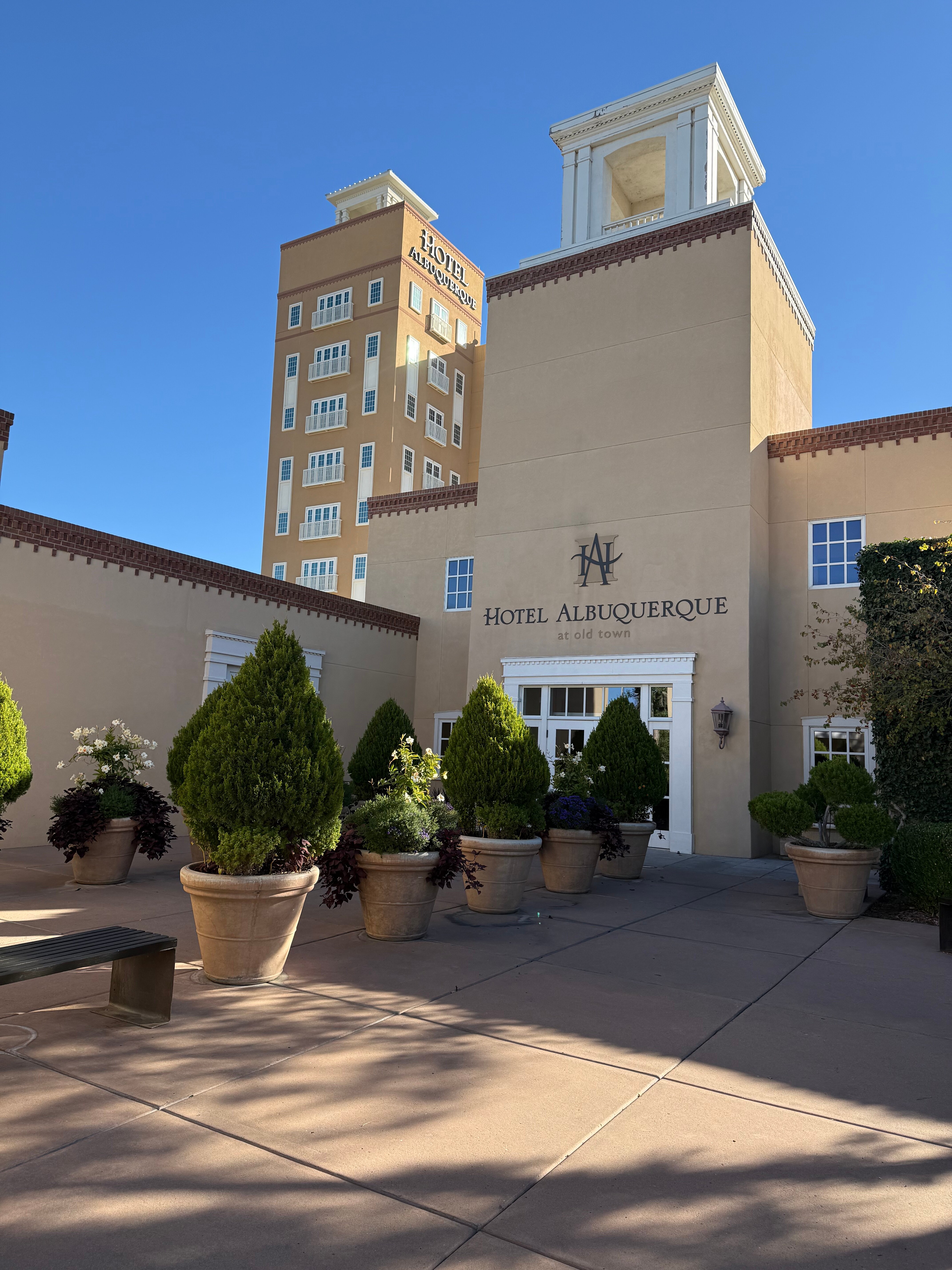 阿尔伯克基旧城区酒店-浴室