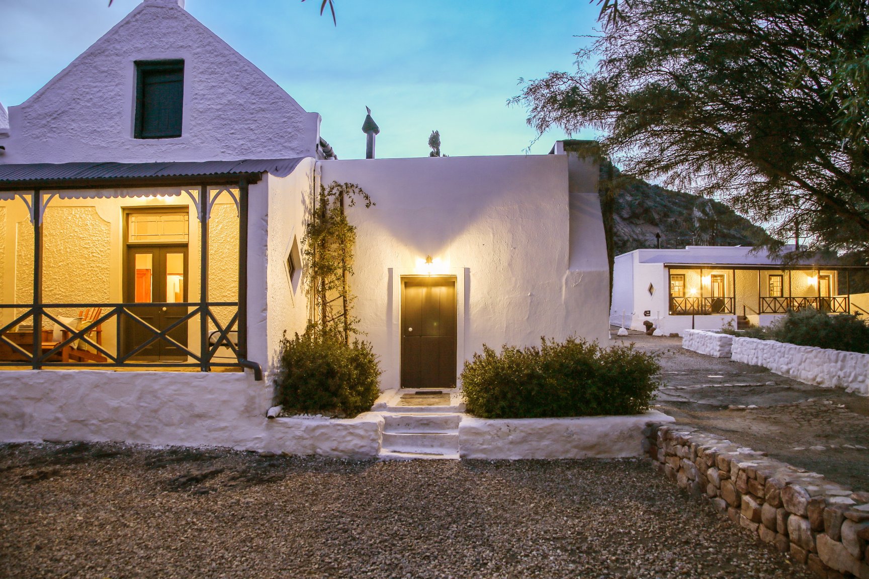 Dennehof Karoo Guesthouse-浴室