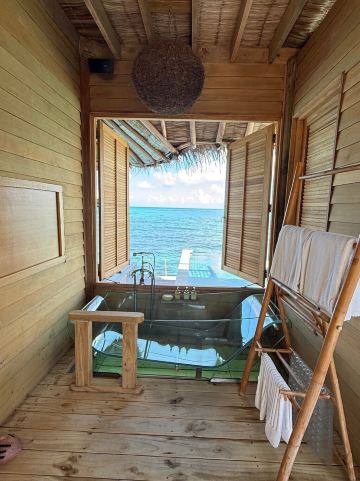 Six Senses 马尔代夫拉姆岛六善酒店-浴室