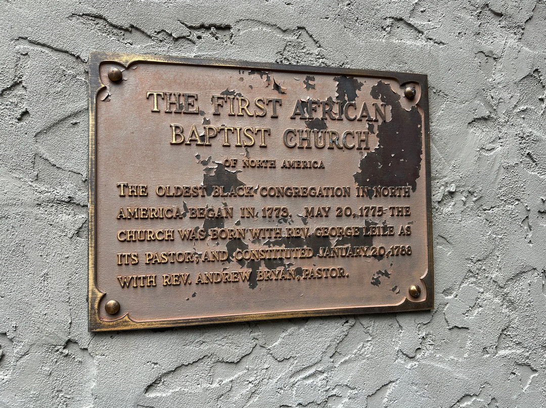 First African Baptist Church-萨凡纳必去景点