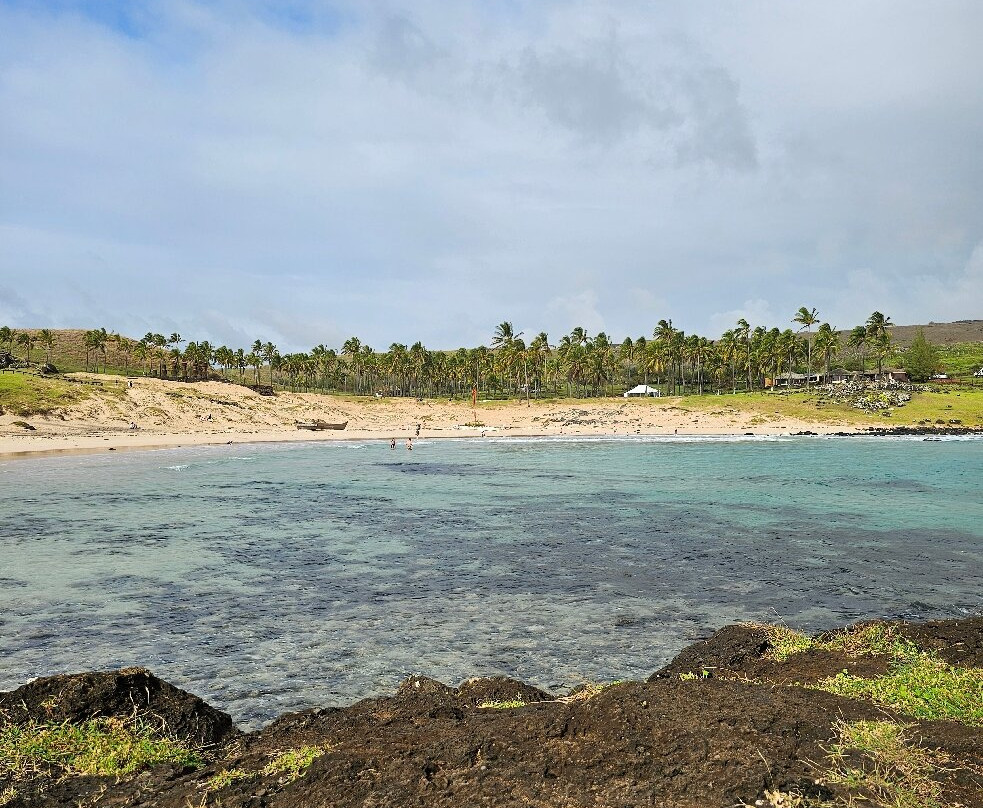 Anakena Beach-复活节岛必去景点