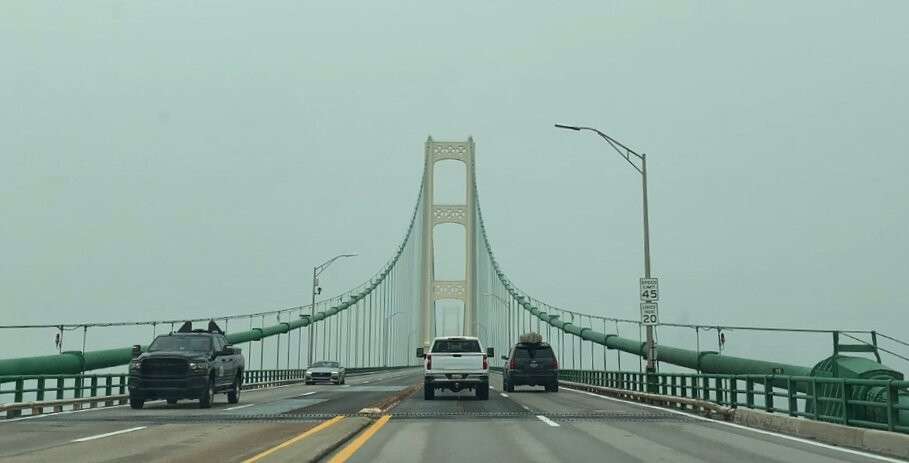 Mackinac Bridge-圣伊尼亚斯必去景点