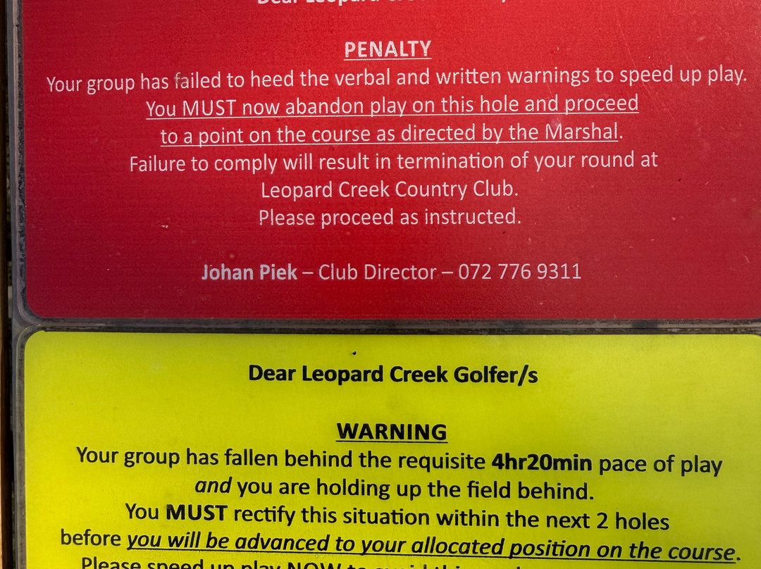 Leopard Creek Golf Course-马里兰必去景点