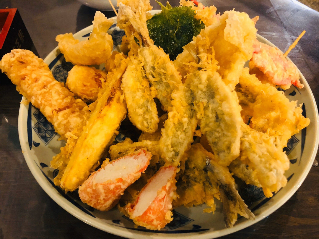 天ぷら大吉 なんばこめじるし店主图
