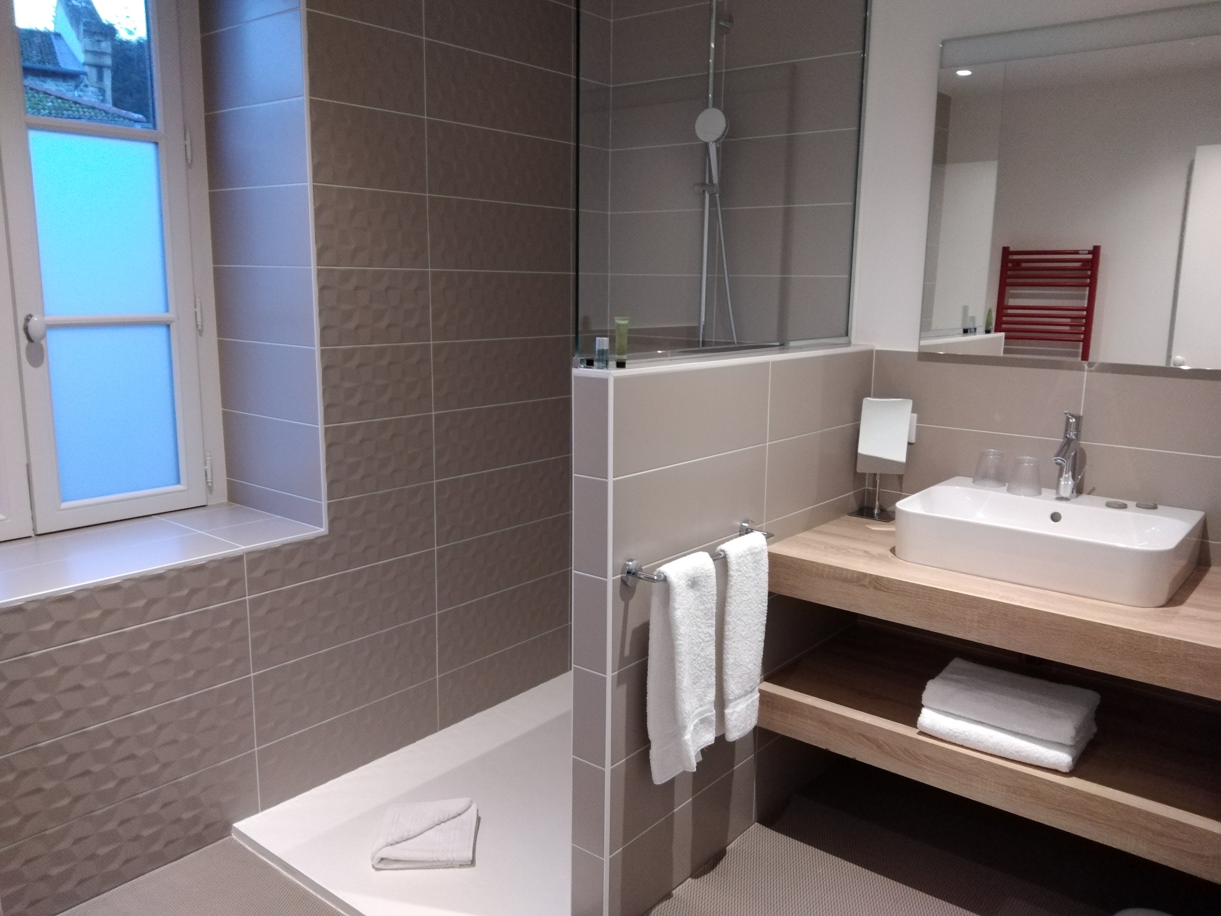 Logis Hôtel le Tilia-浴室