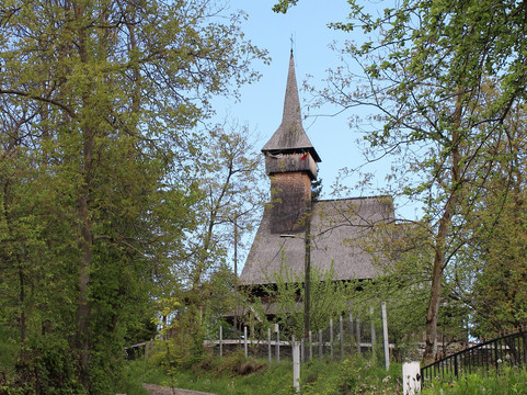 Holzkirche Von Sârbi Josani