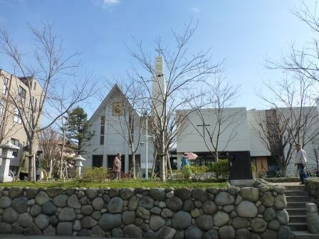 Catholic Yukinosita Church-镰仓市必去景点