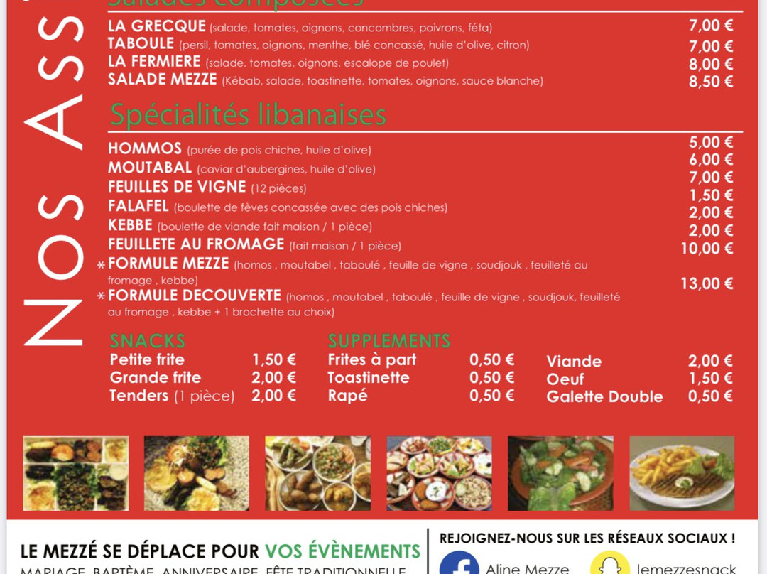 Le Mézzé Snack