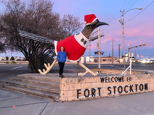 Giant Road Runner-Fort Stockton必去景点