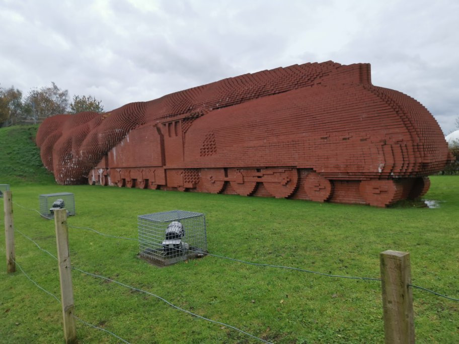 David Mach's Train Sculpture, Darlington-达灵顿必去景点