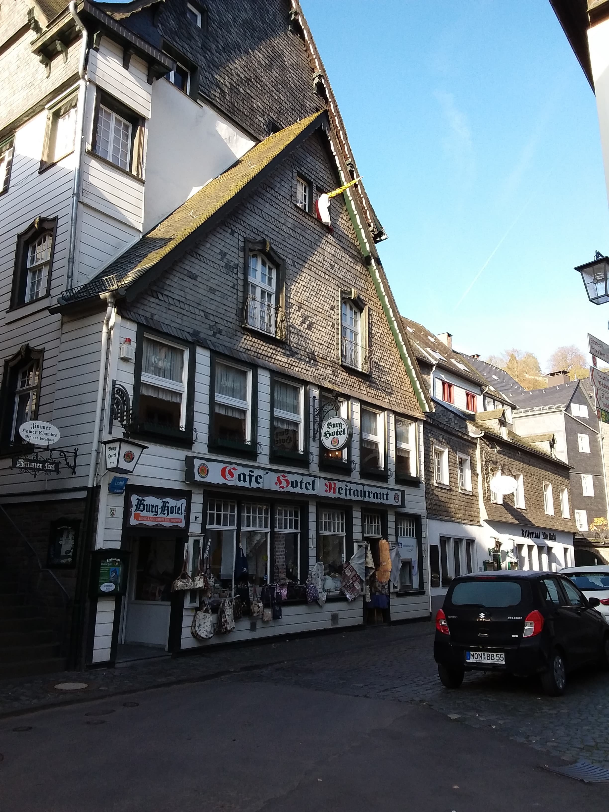 Burghotel Monschau-浴室