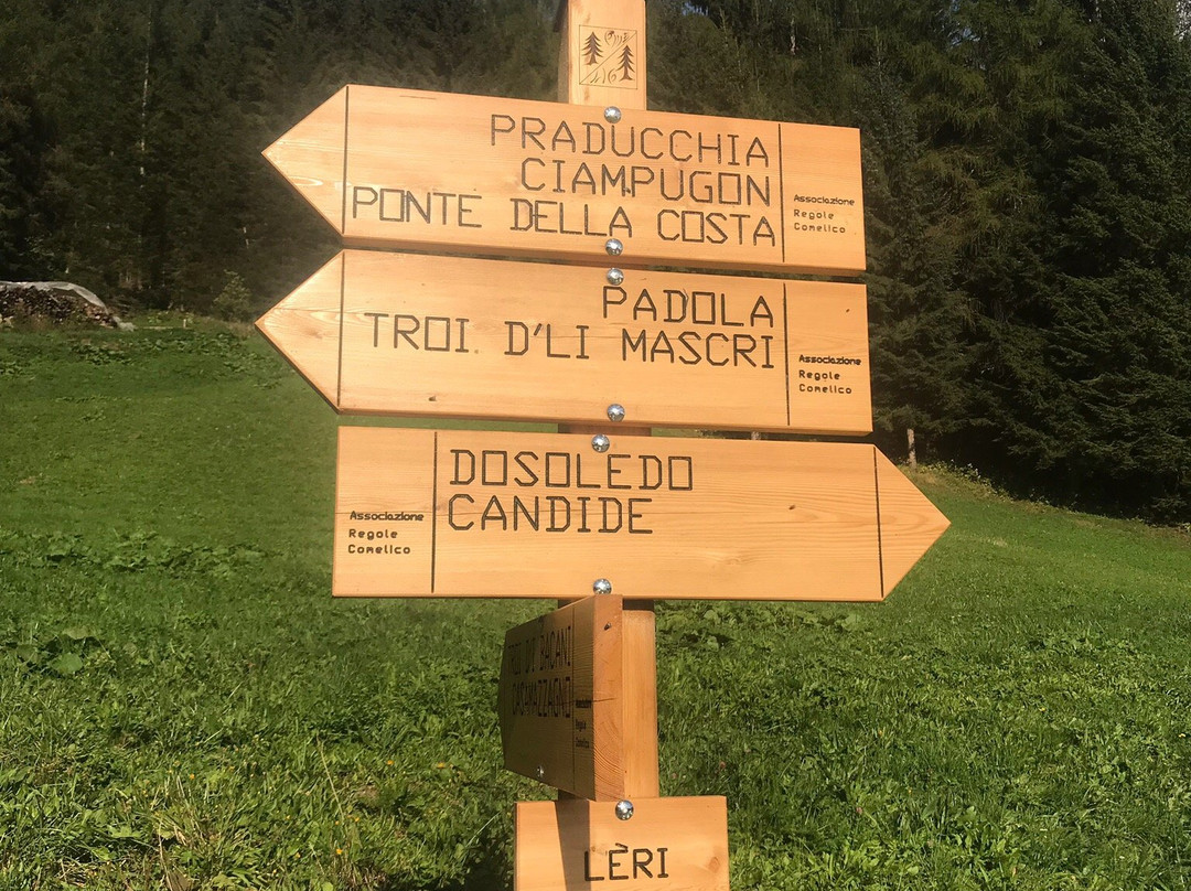 Tròi Dli Mascri (Sentiero delle Maschere)-Dosoledo必去景点