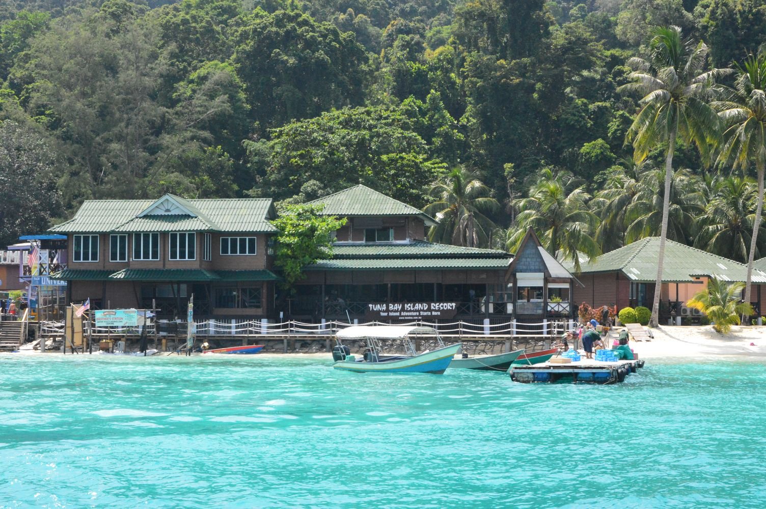 金枪鱼海湾岛屿度假村 -浴室