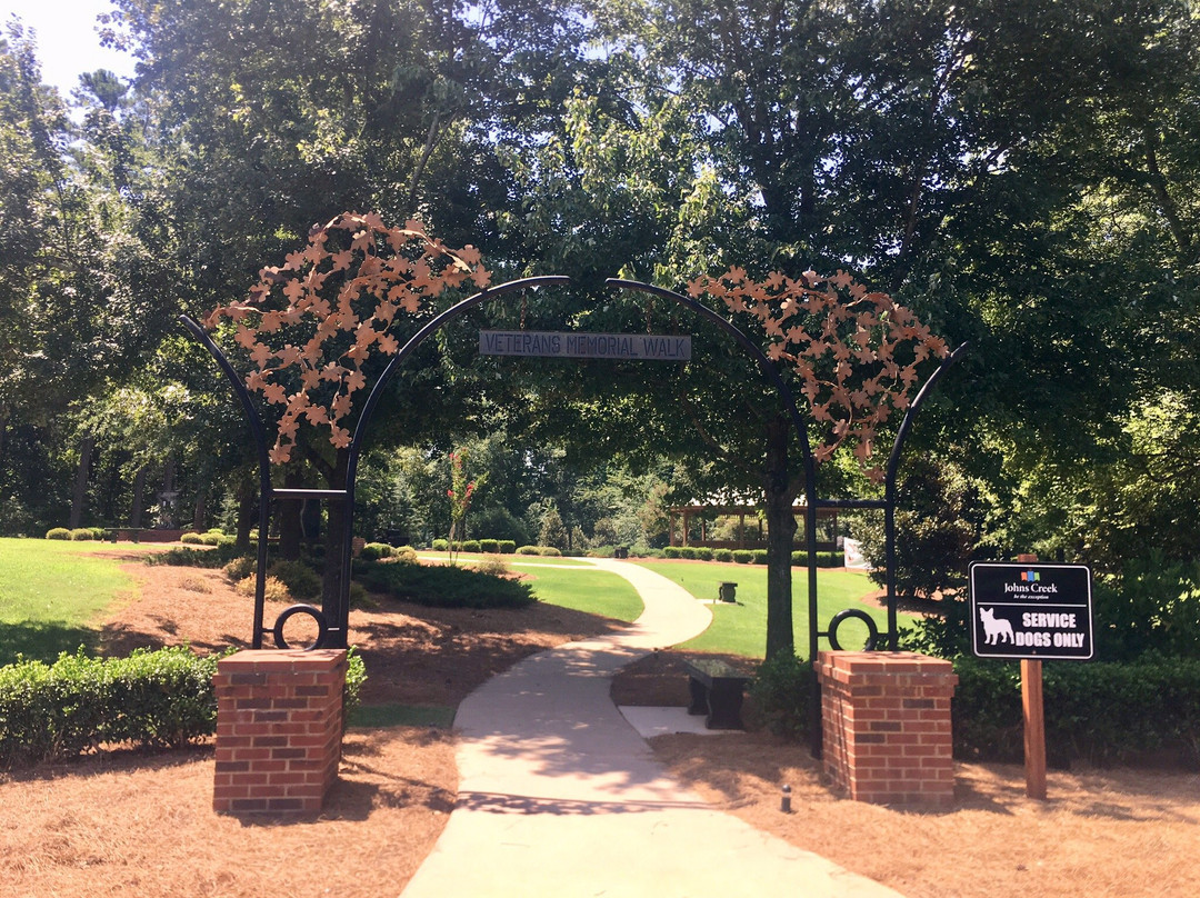 Johns Creek Veterans Memorial Walk-约翰斯克里克必去景点