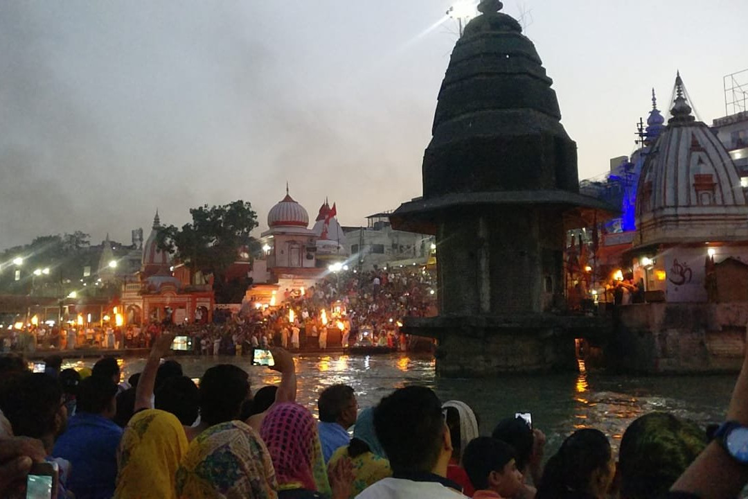 Ganga Aarti at Haridwar景点图片